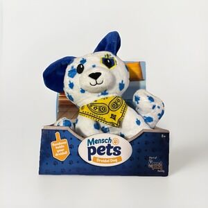 NIB Mensch on the Bench Pets Hanukkah Dreidel Dog Rare Jewish Chanukah Holiday